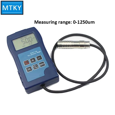 0 to 1250um Digital Coating Thickness Gauge Meter Tester for Measuring Non